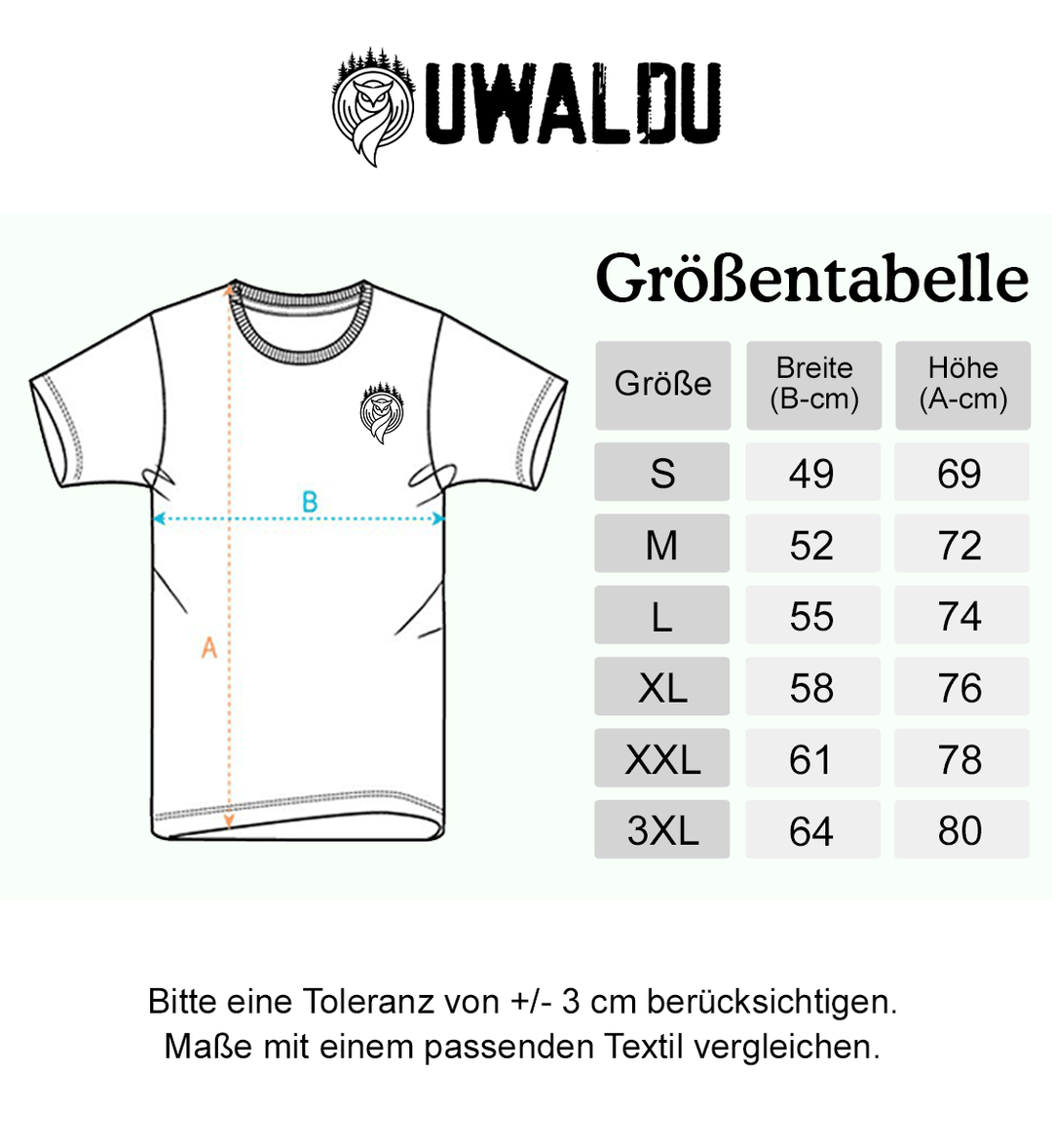 Wald im Dreieck - Herren Premium Bio Shirt