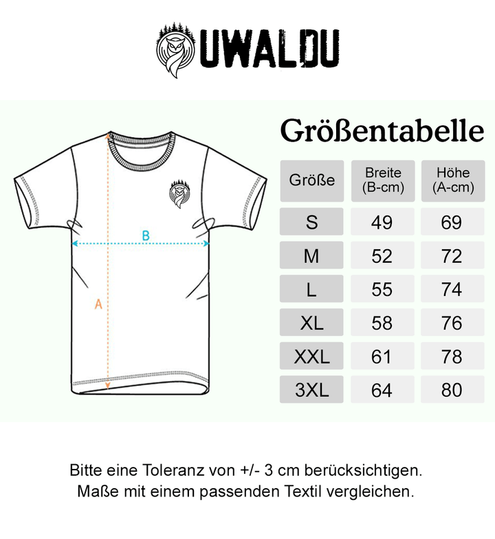 Heulender Wolf mit Wald - Herren Premium Bio Shirt