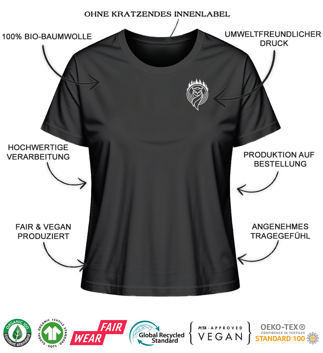 Verwobene Wälder - Damen Premium Bio Shirt