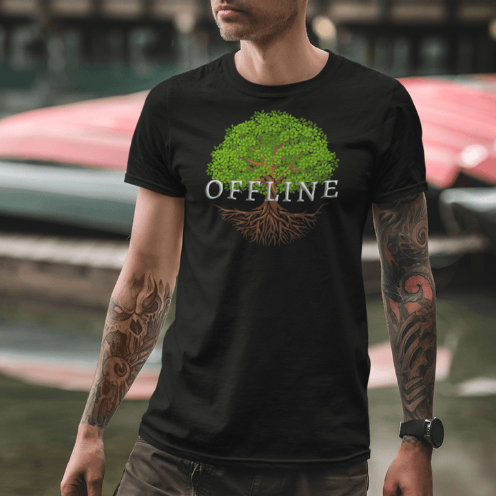 Offline Tree - Herren Premium Bio Shirt