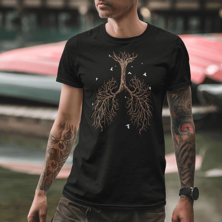 Lungenwurzel - Herren Premium Bio Shirt