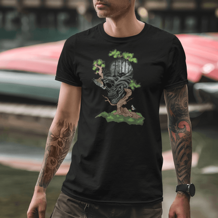 Tree Skull - Herren Premium Bio Shirt