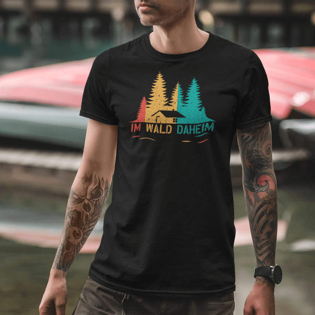 Im Wald daheim - Herren Premium Bio Shirt