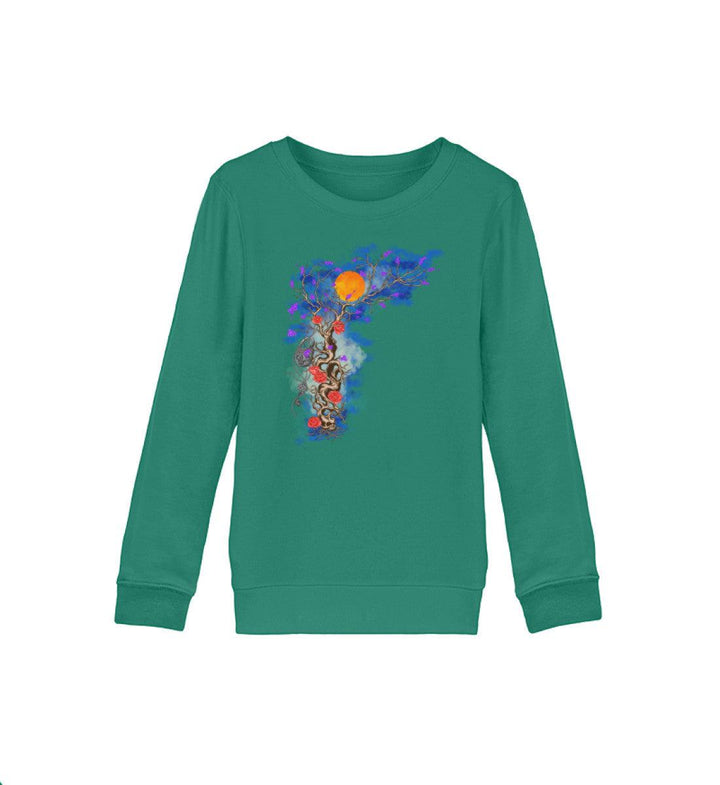 Padlock with roses - Kinder Bio Sweatshirt