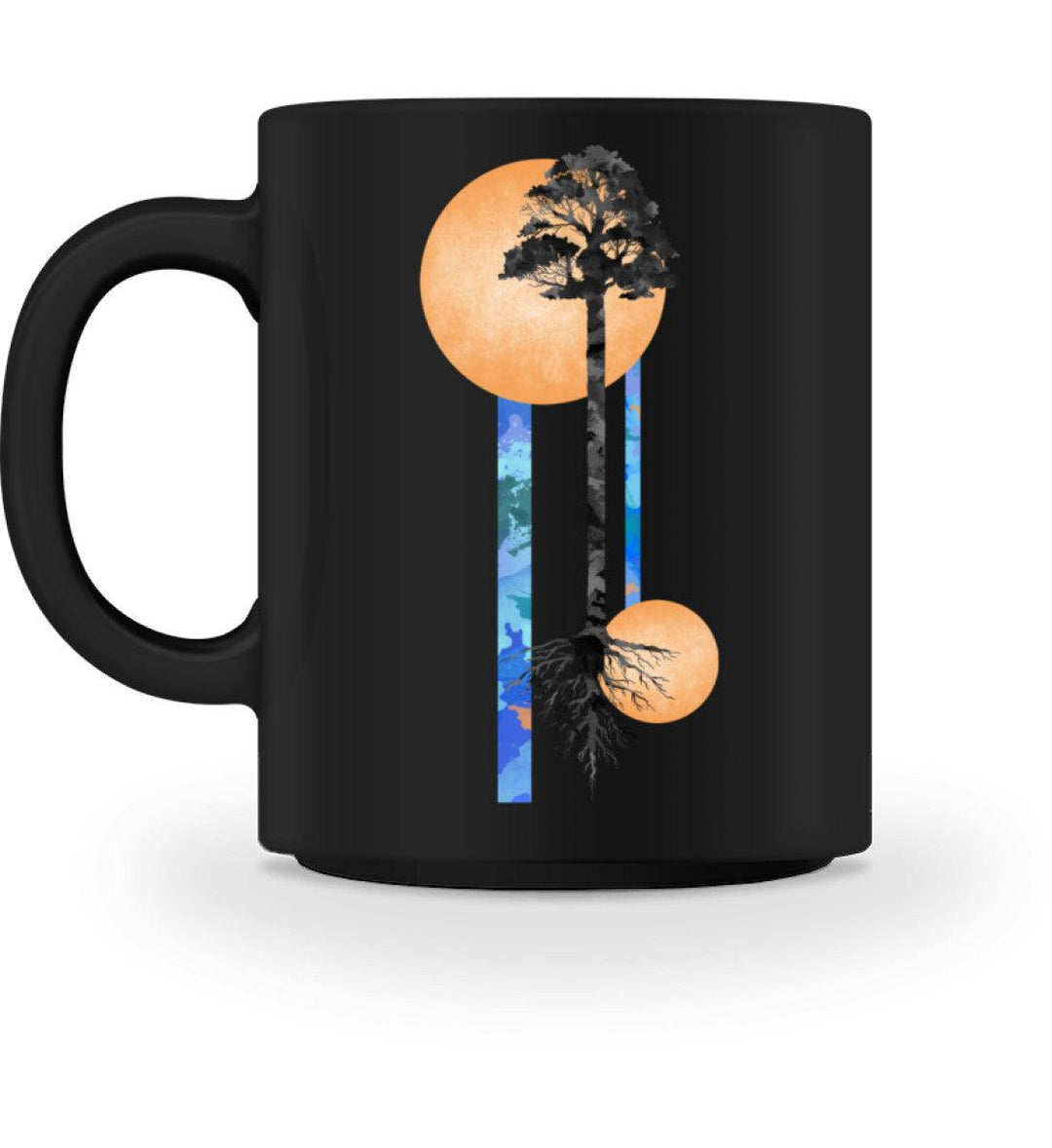 Long Watercolor tree - Tasse