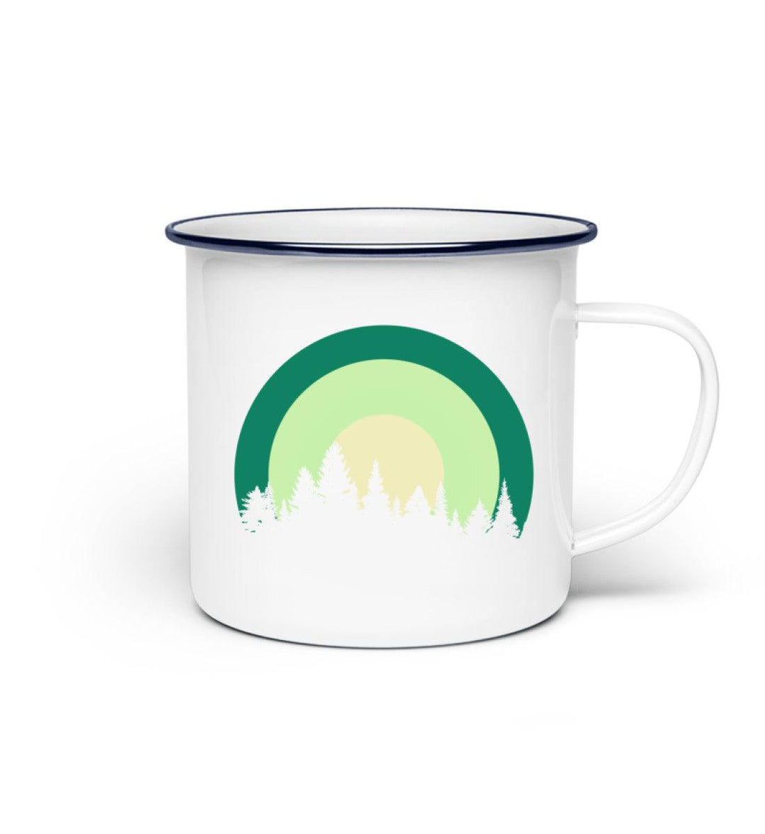 Retrowald - Emaille Tasse