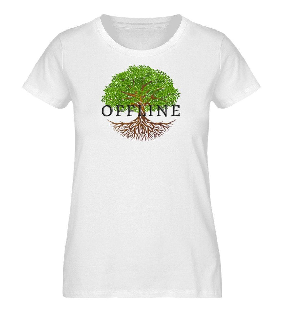 Offline Tree - Damen Premium Bio Shirt