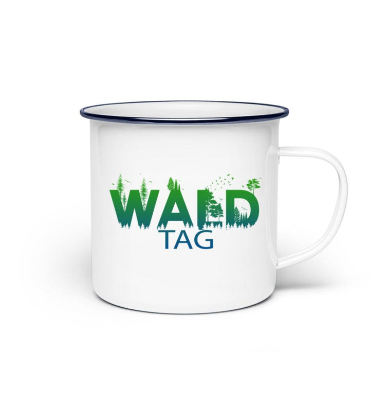 Wald Tag - Emaille Tasse