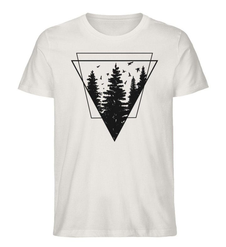 Wald im Dreieck - Herren Premium Bio Shirt