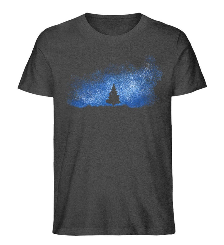 Baum im Sternenhimmel - Herren Premium Bio Shirt
