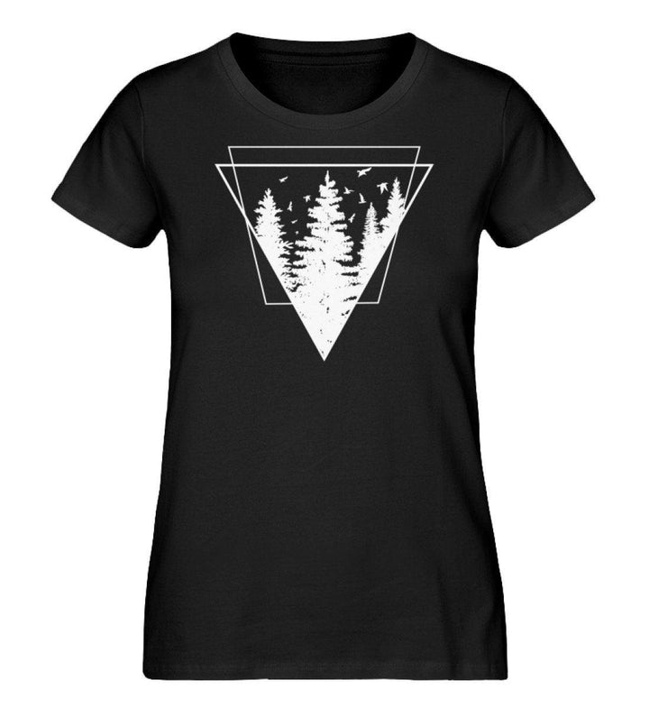 Wald im Dreieck - Damen Premium Bio Shirt