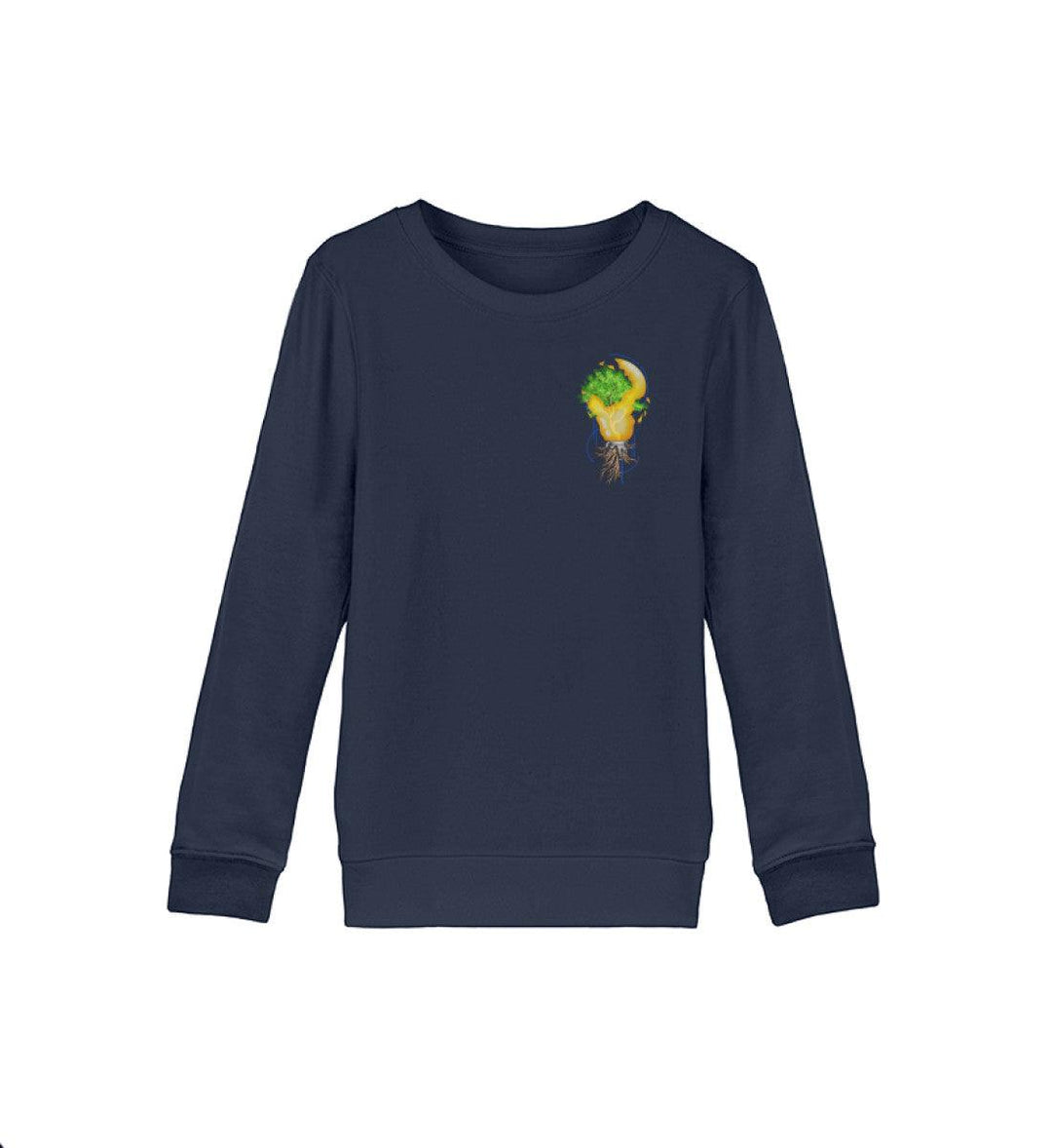 Tree in broken lightbulb - Kinder Bio Sweatshirt